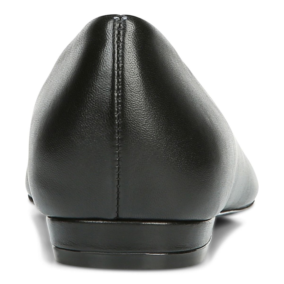 Bailarina Lena Vionic Cuero Negro