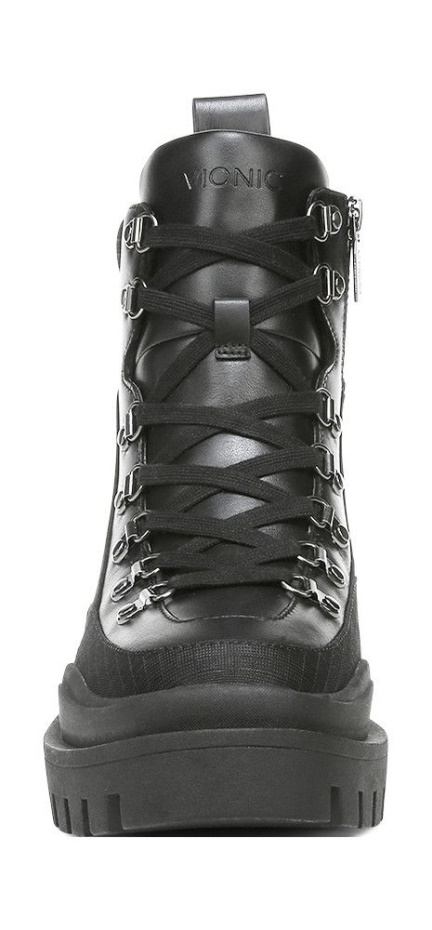 Bota Jaxen Cuero Negro Textil Vionic