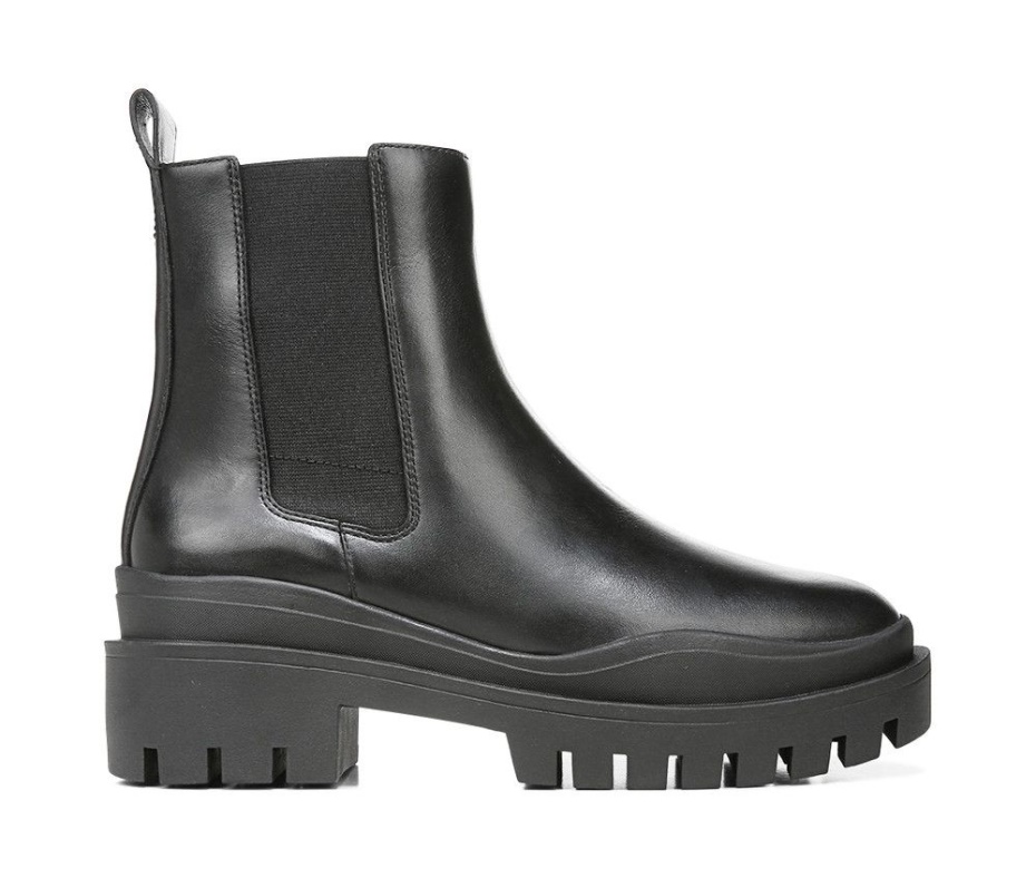 Bota Karsen De Cuero Negro Vionic