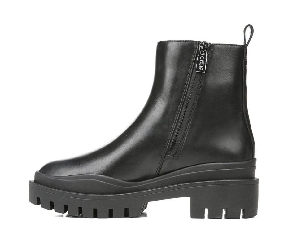 Bota Karsen De Cuero Negro Vionic