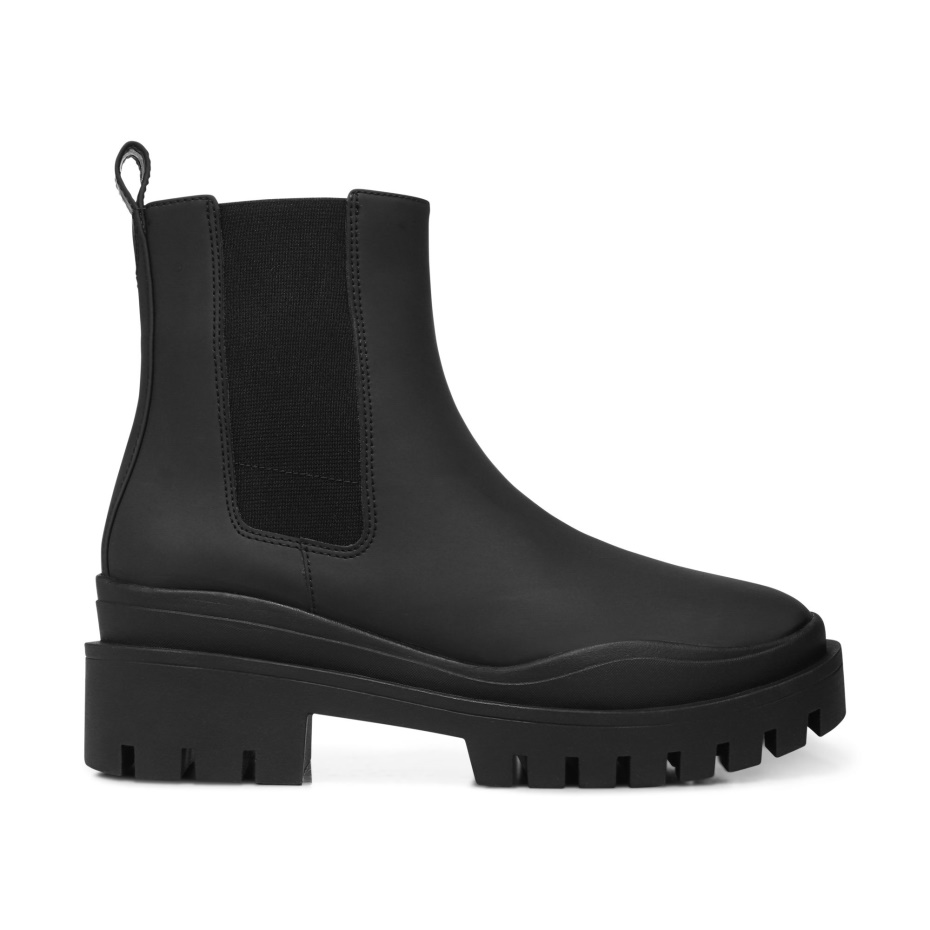 Bota Karsen Vionic Caucho Sintetico Negro