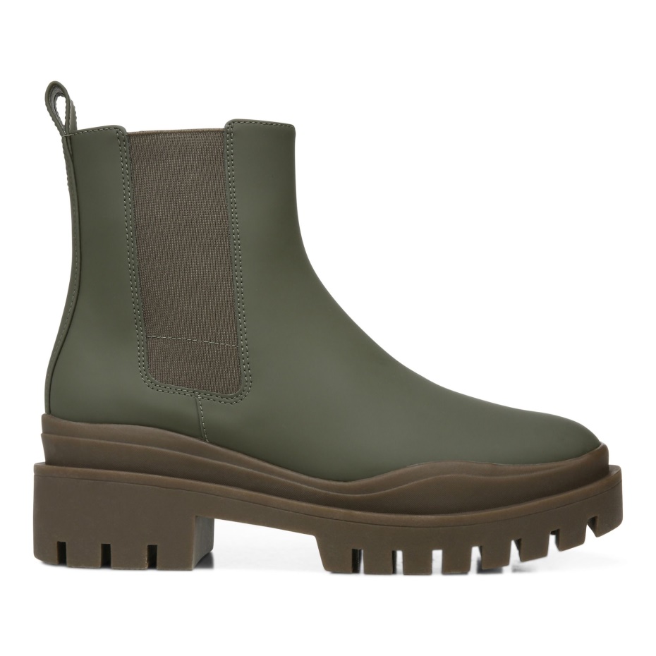 Bota Vionic Karsen Caucho Sintético Verde Oliva