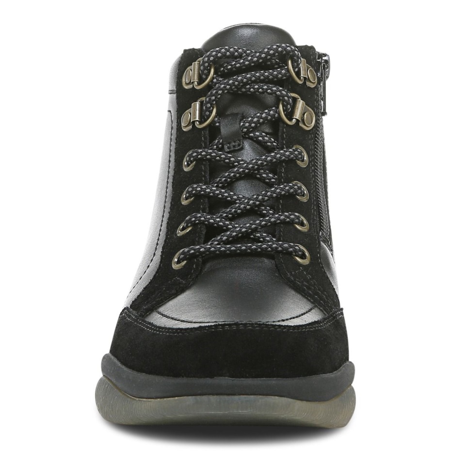 Bota Whitley De Cuero Negro Vionic