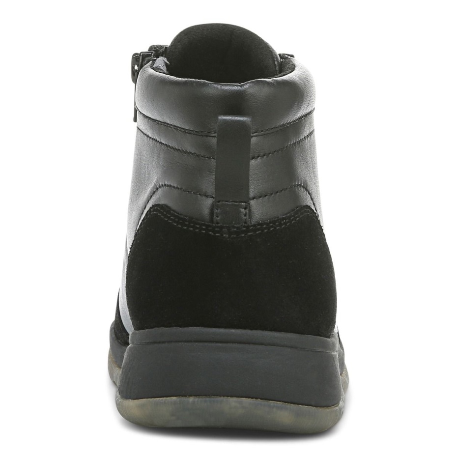 Bota Whitley De Cuero Negro Vionic