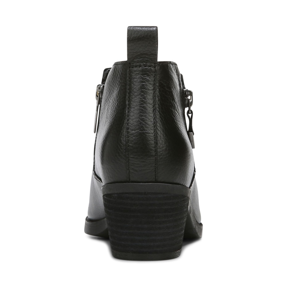 Botín Cecily Vionic Cuero Negro