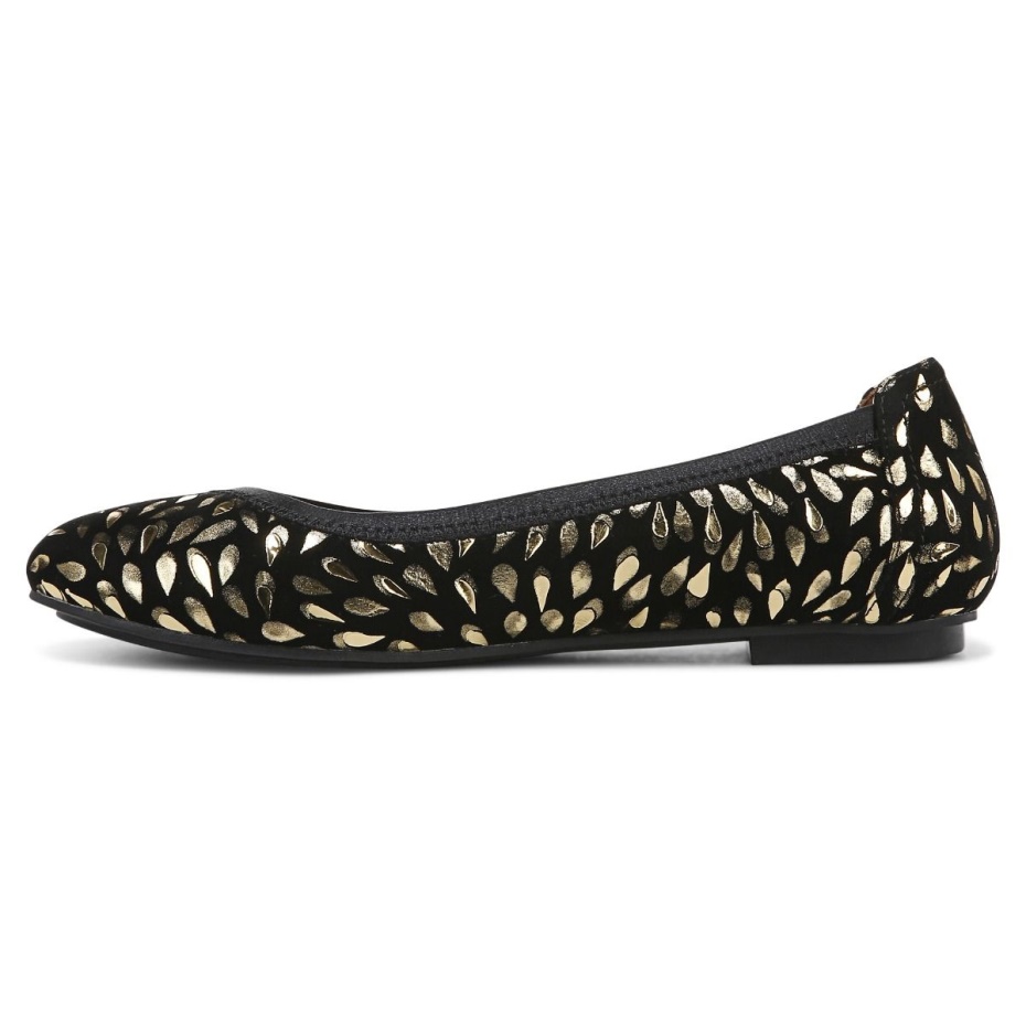 Caroll Ballet Flat Ante Negro Vionic