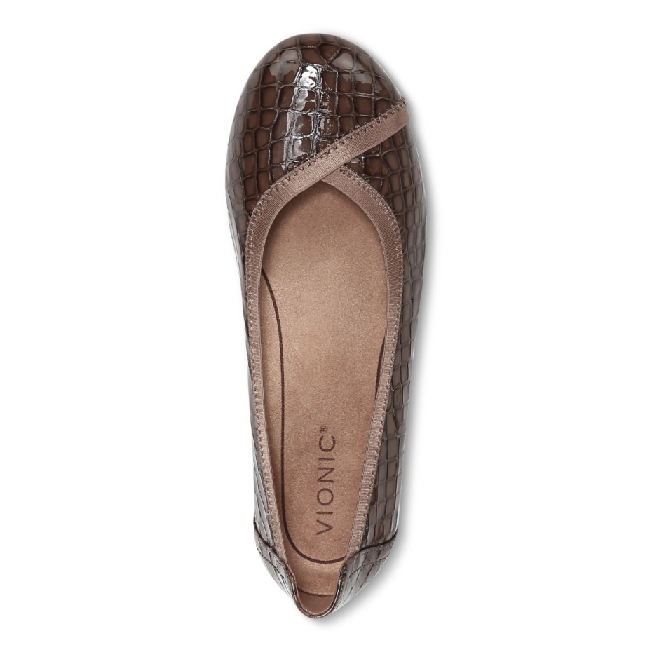 Caroll Ballet Flats Monjes Túnica Croc Vionic