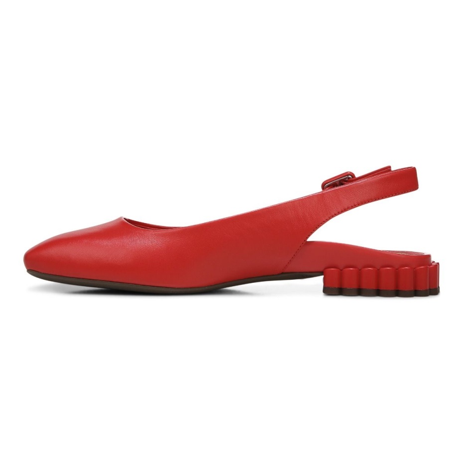 Delphine Slingback Plano Rojo Vionic