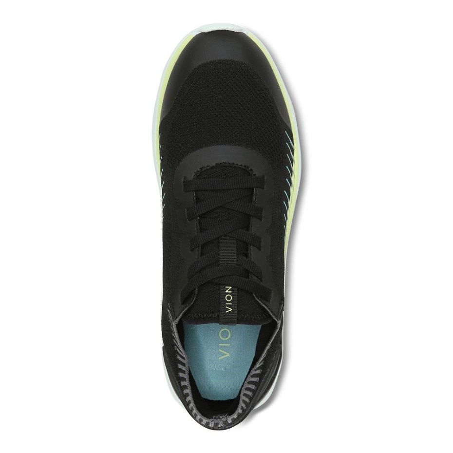 Entrenador Envalentonado Negro Pálido Lima Vionic