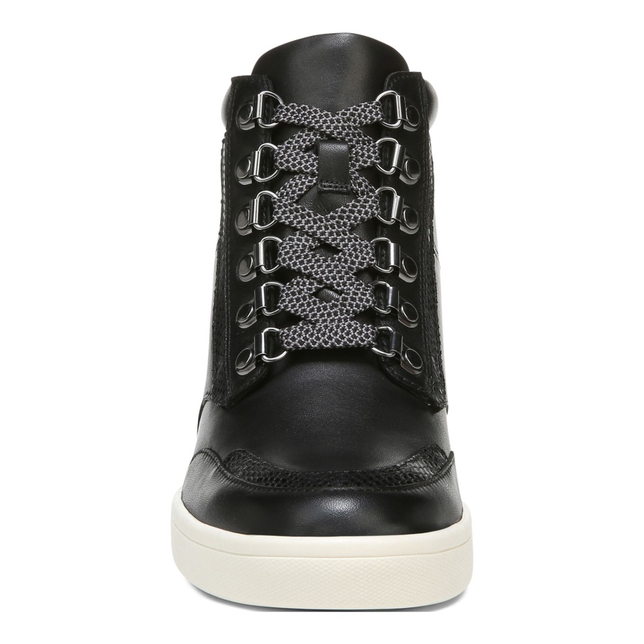 Jordy High Top Cuero Negro Vionic