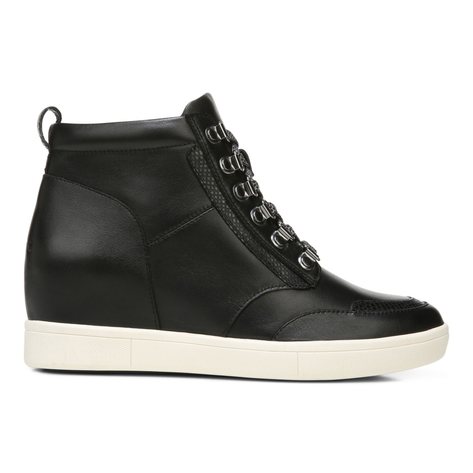 Jordy High Top Cuero Negro Vionic