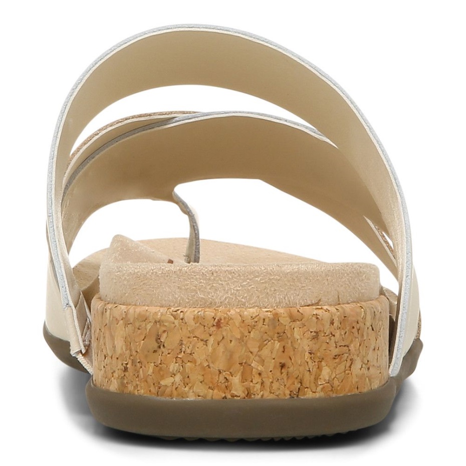 Luelle Sandalia Crema Vionic