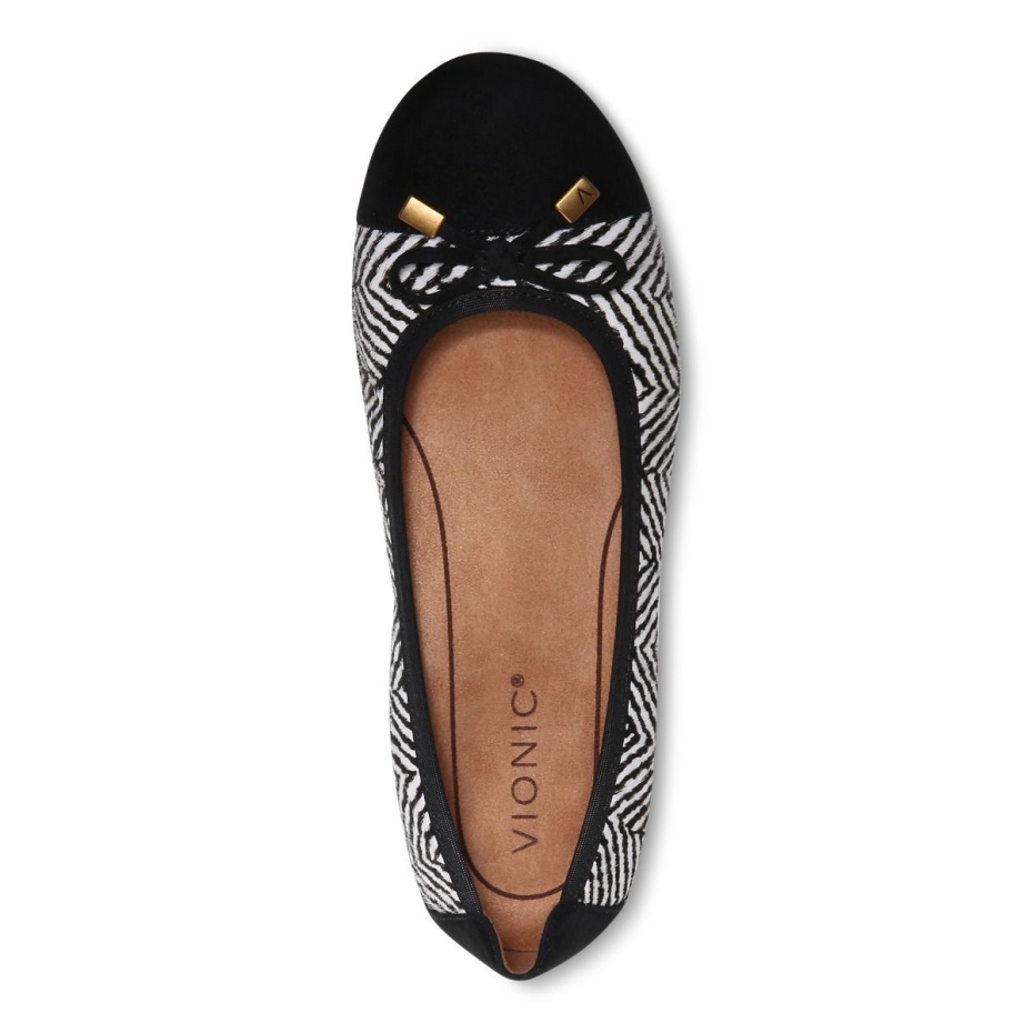Minna Ballet Flat Negro Vionic