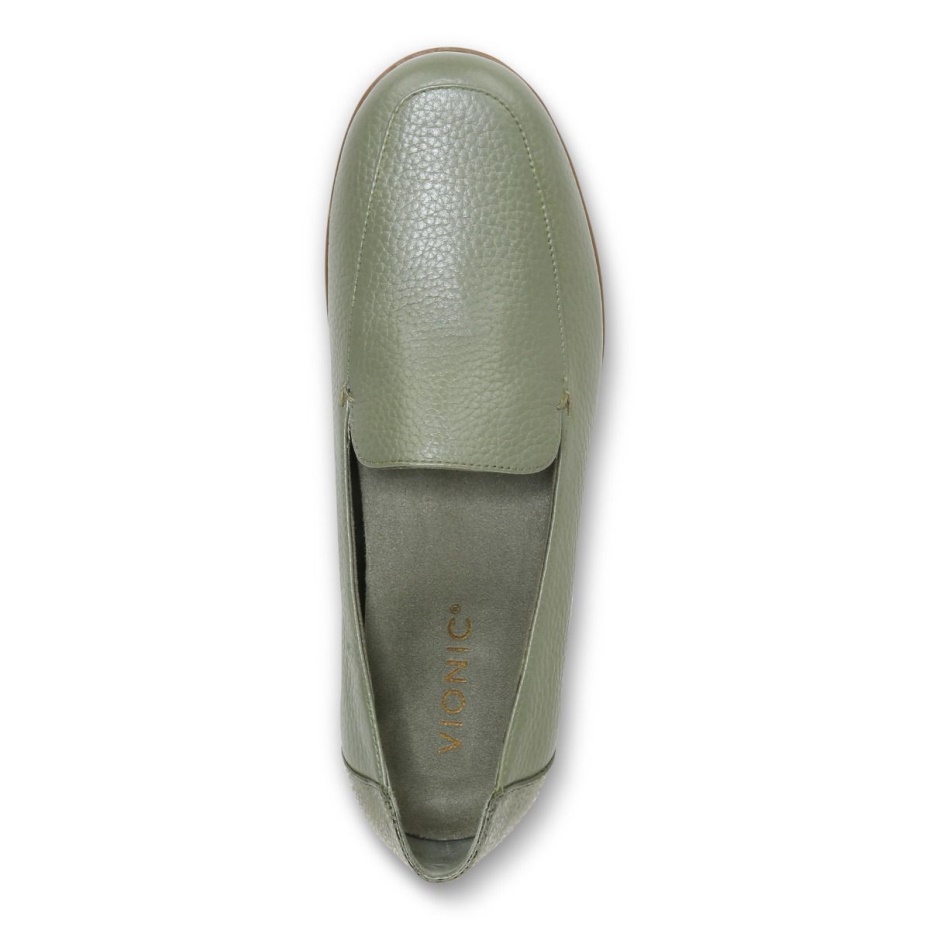 Mocasín Elora Vionic Verde Militar