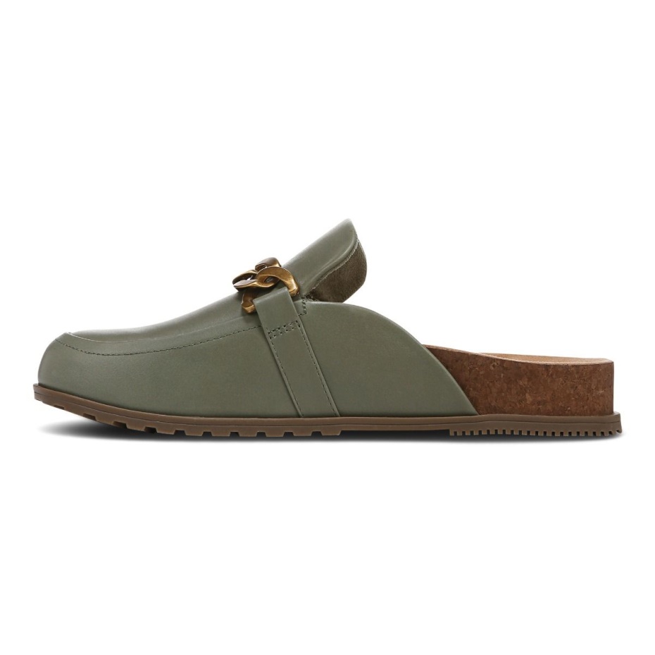 Mule Vionic Georgie Verde Militar