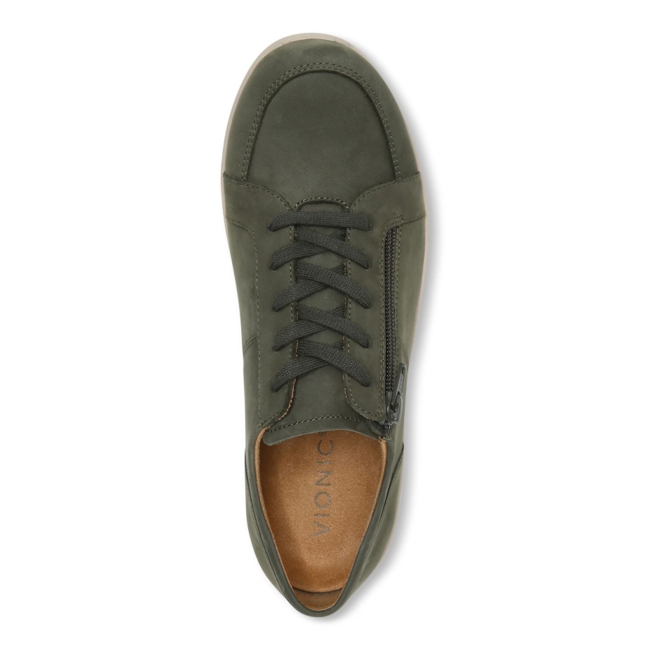 Nubuck Oliva Abigail Con Cordones Vionic