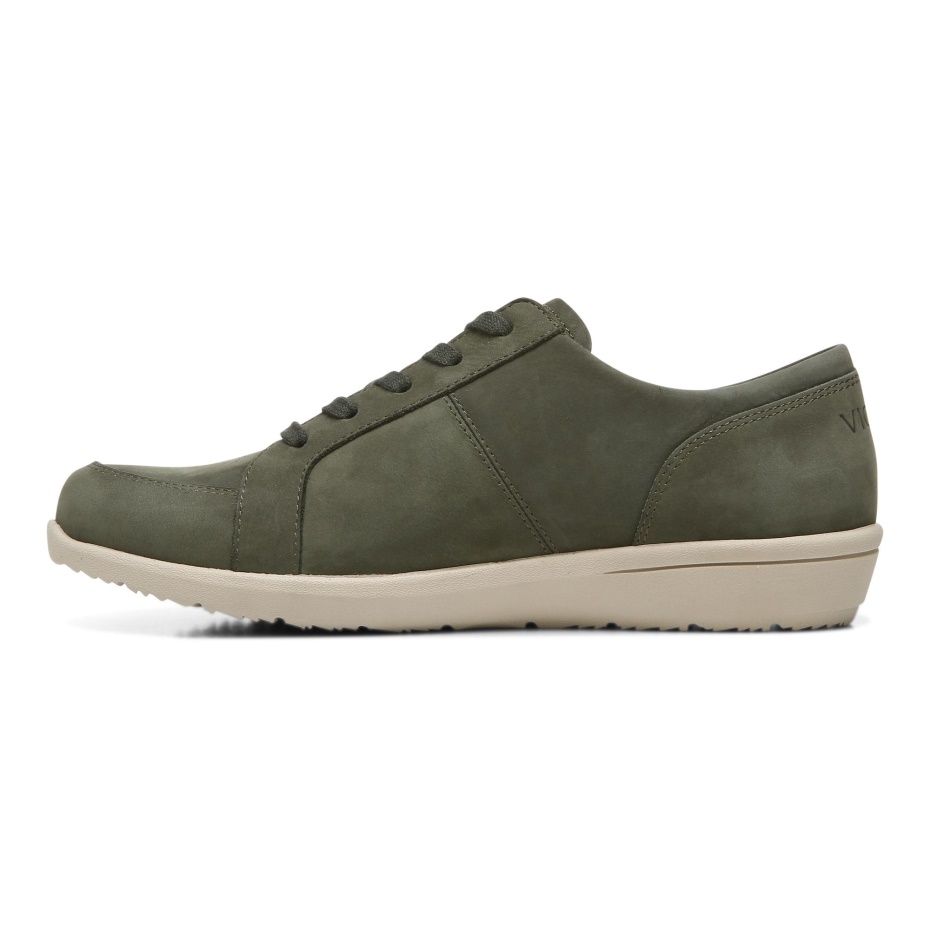 Nubuck Oliva Abigail Con Cordones Vionic