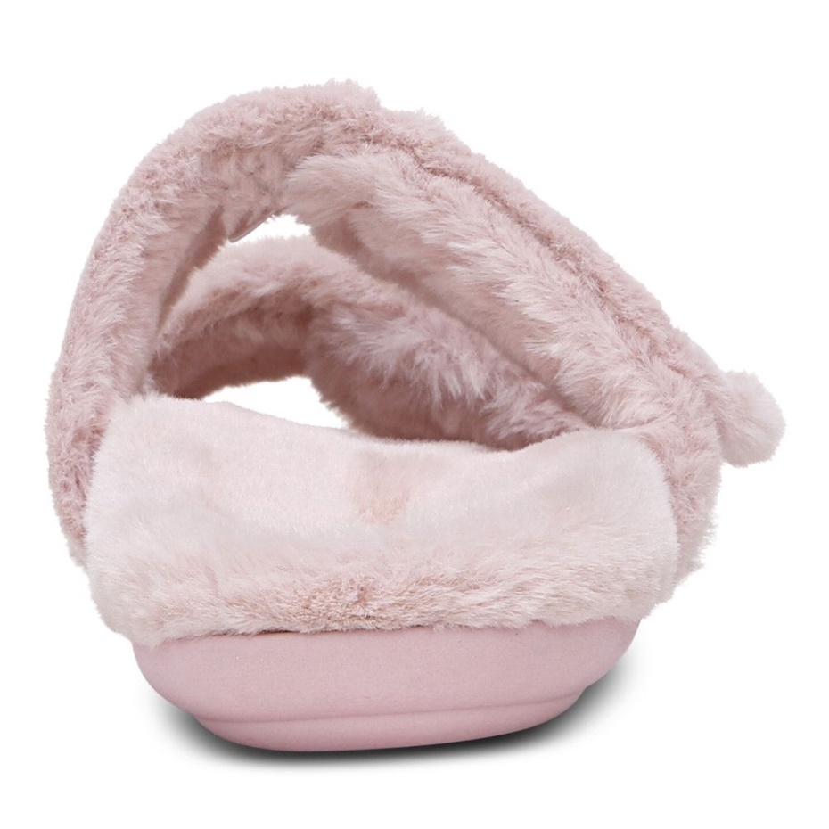 Pantufla Fe Viónica Rosa Claro