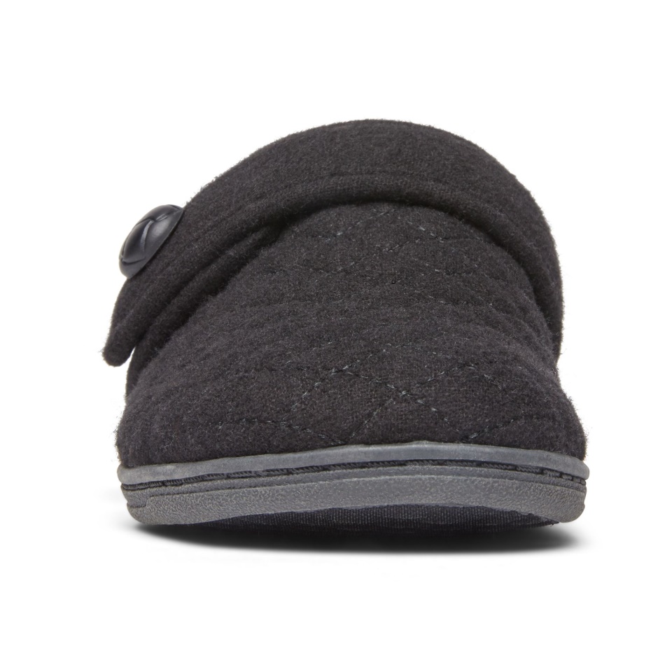 Pantufla Vionic Carlin Negra
