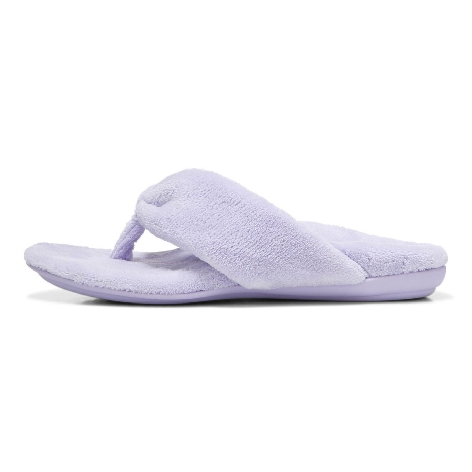 Pantuflas Lydia Violeta Jaspeado Vionic