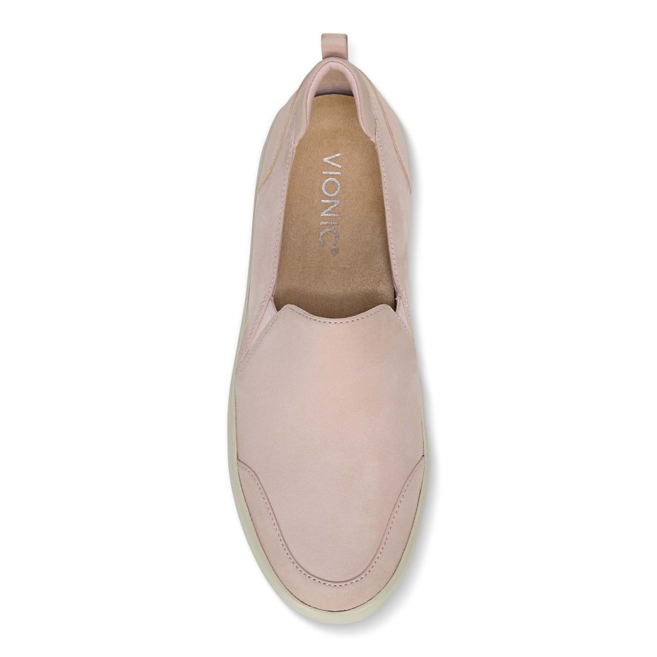 Penélope Casual Slip On Nubuck Colorete Pálido Vionic