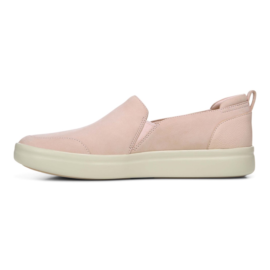 Penélope Casual Slip On Nubuck Colorete Pálido Vionic