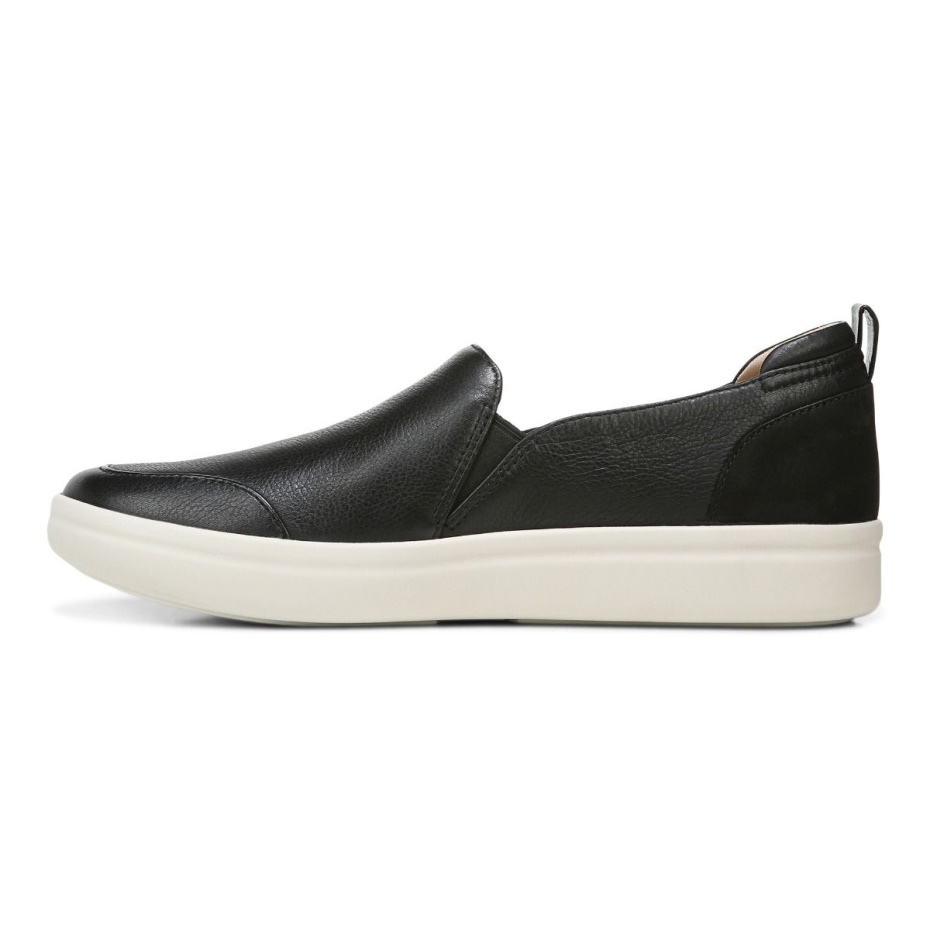 Penélope Negro Slip On Zapatilla Vionic
