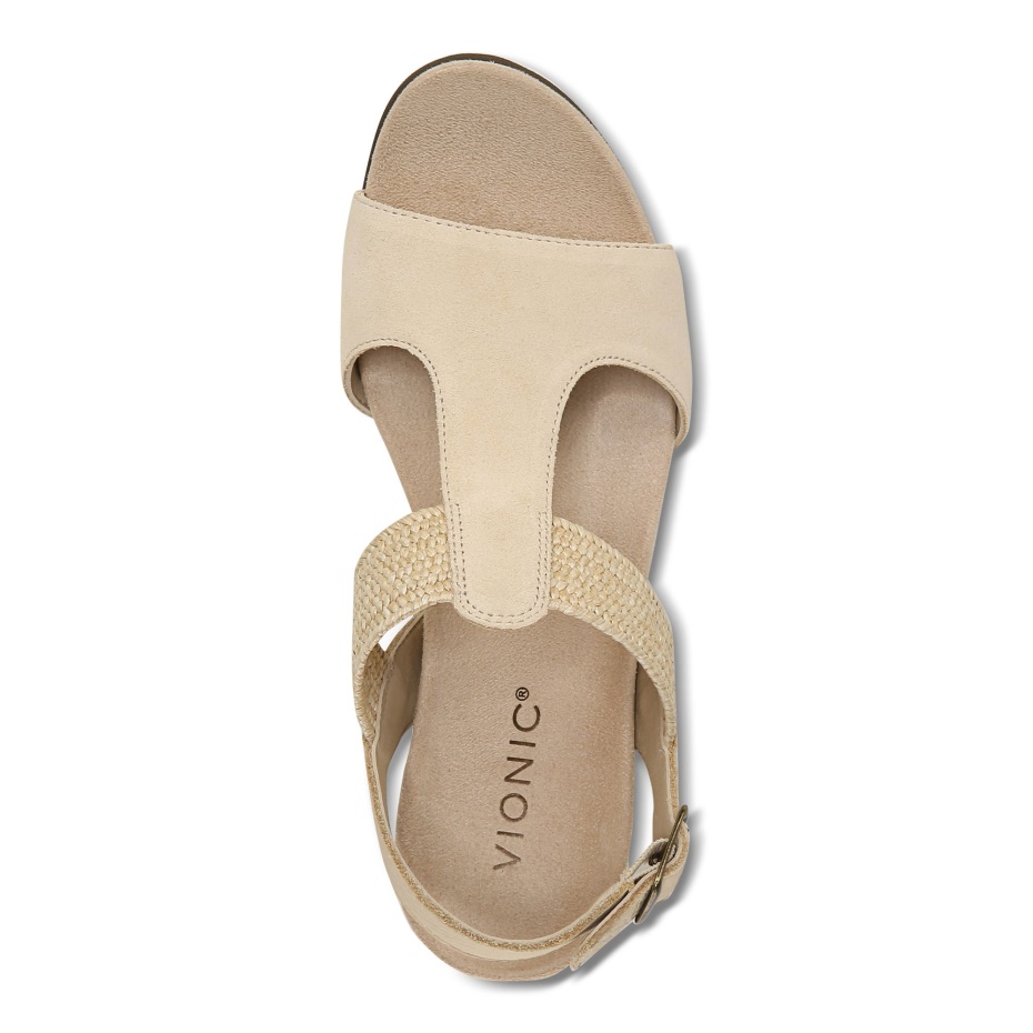 Sandalia Con Cuña Sémola Vionic Kaytie
