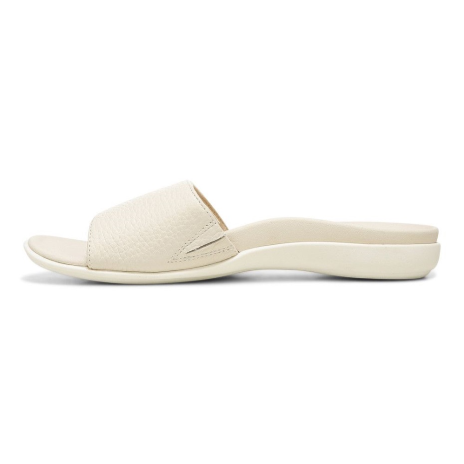 Sandalia Crema Vionic Val Slide
