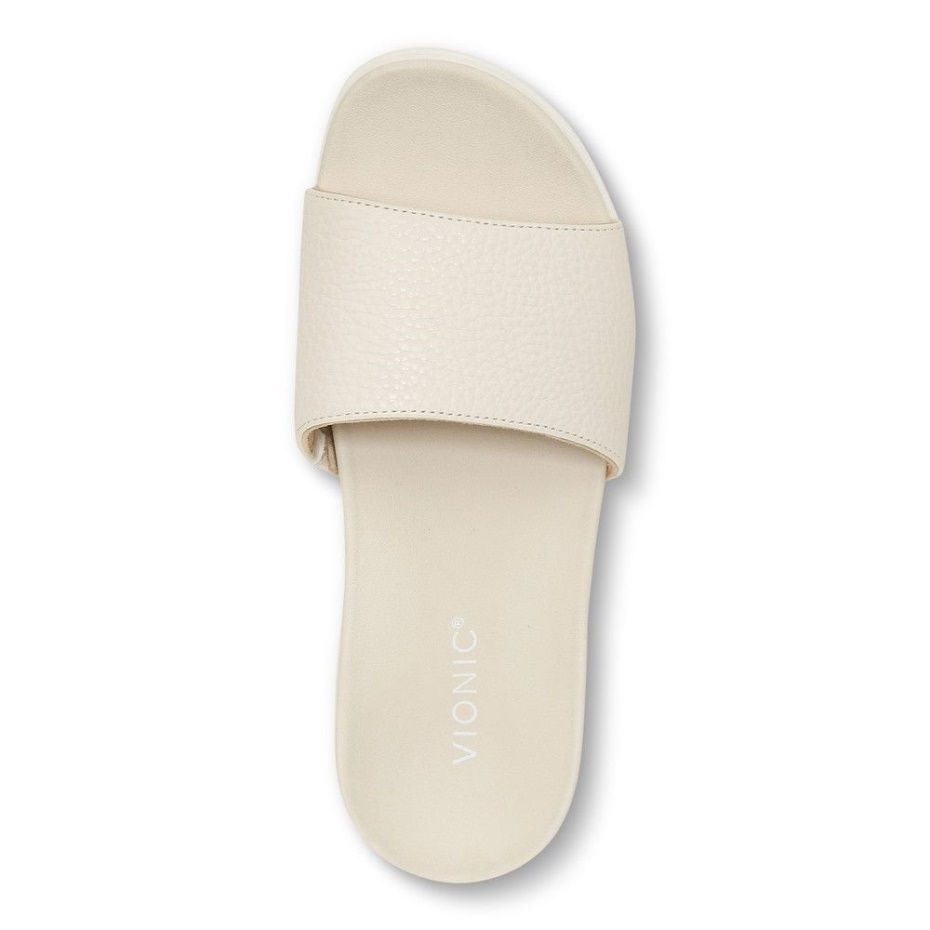 Sandalia Crema Vionic Val Slide