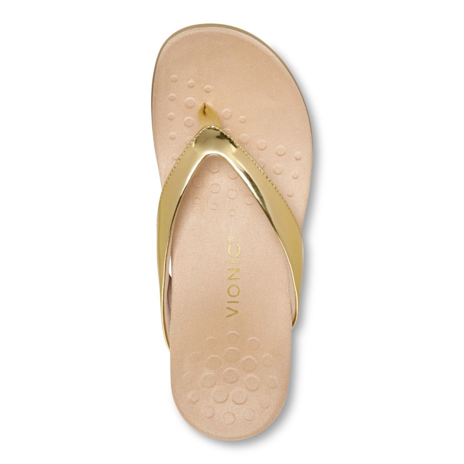 Sandalia Dillon Toe Post Vionic Gold