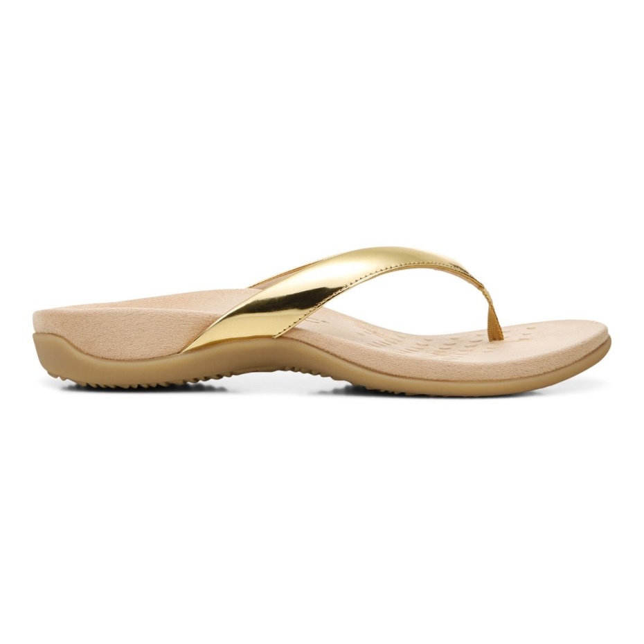 Sandalia Dillon Toe Post Vionic Gold