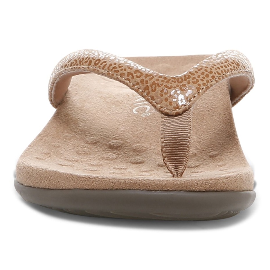 Sandalia Dillon Toe Post Vionic Nuez Tostada