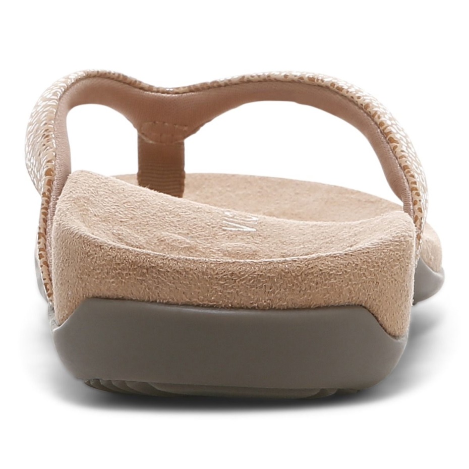 Sandalia Dillon Toe Post Vionic Nuez Tostada