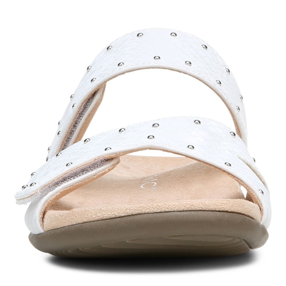 Sandalia Indie Slide Blanca Vionic