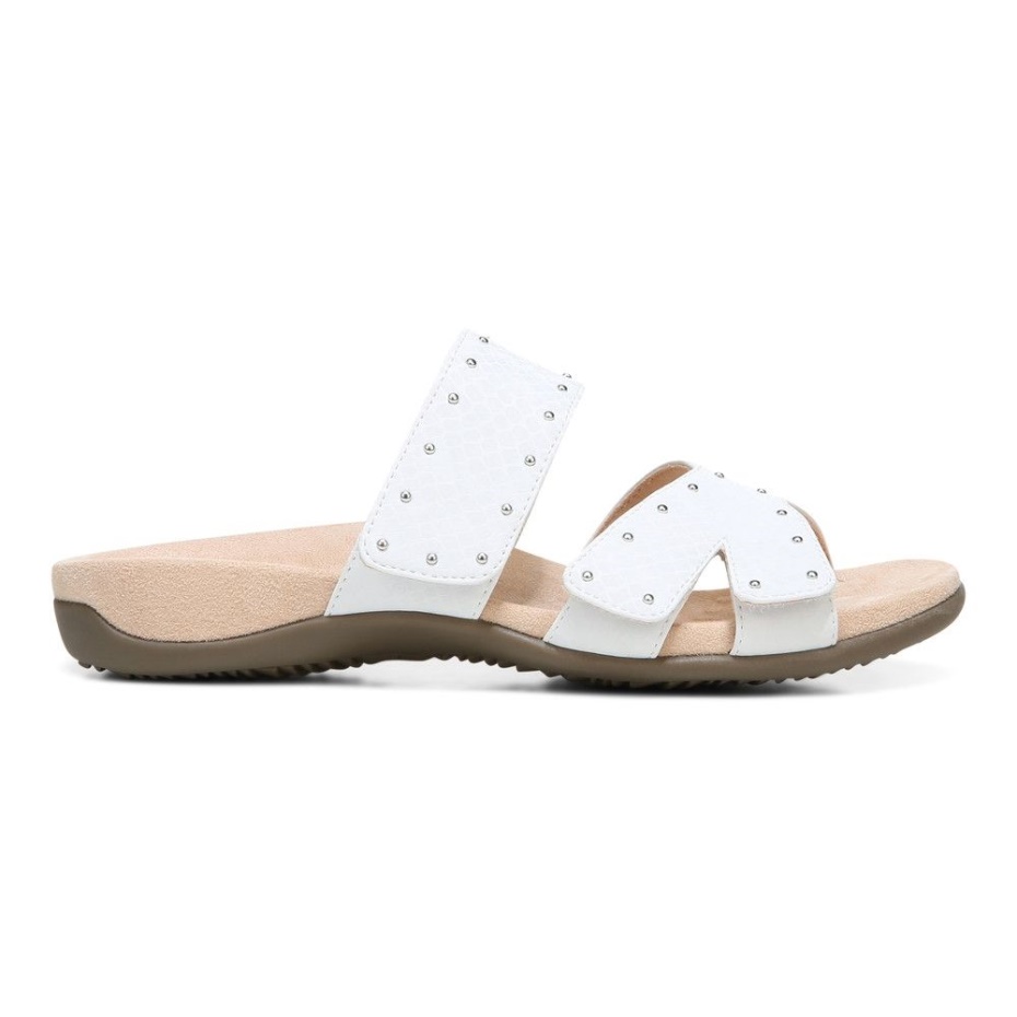 Sandalia Indie Slide Blanca Vionic