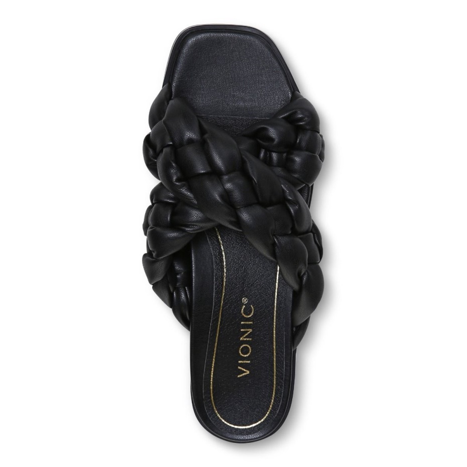 Sandalia Kalina Slide Vionic Negro