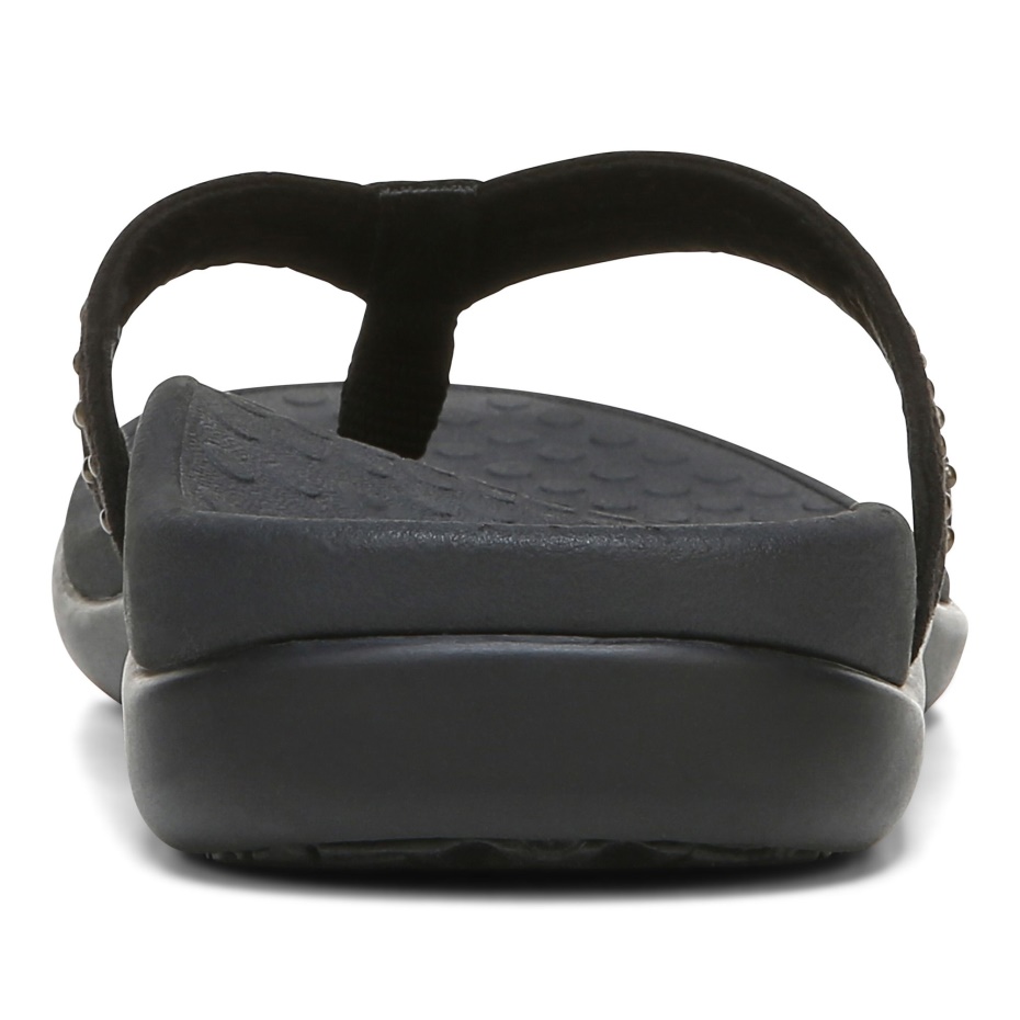 Sandalia Negra Tasha Toe Post Vionic