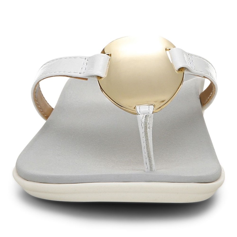 Sandalia Rayosa Vionic Blanco