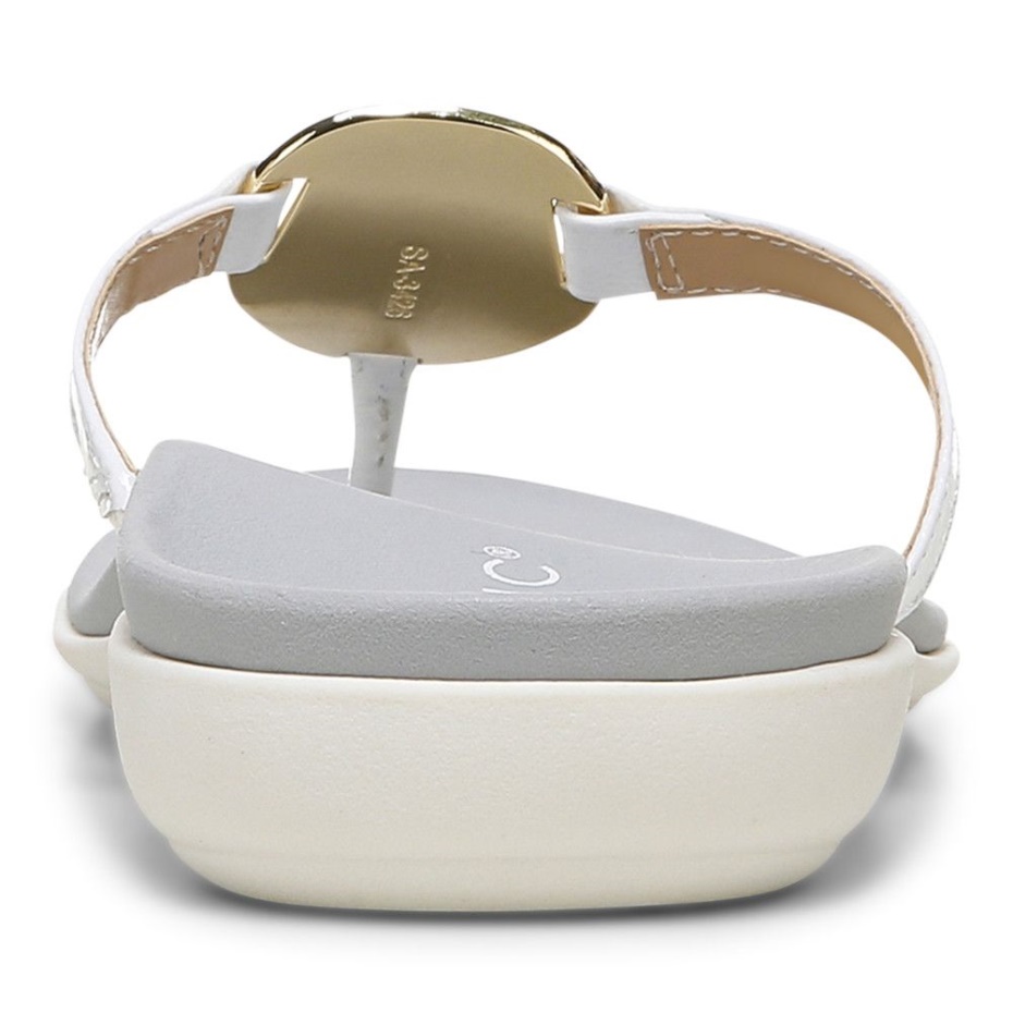 Sandalia Rayosa Vionic Blanco