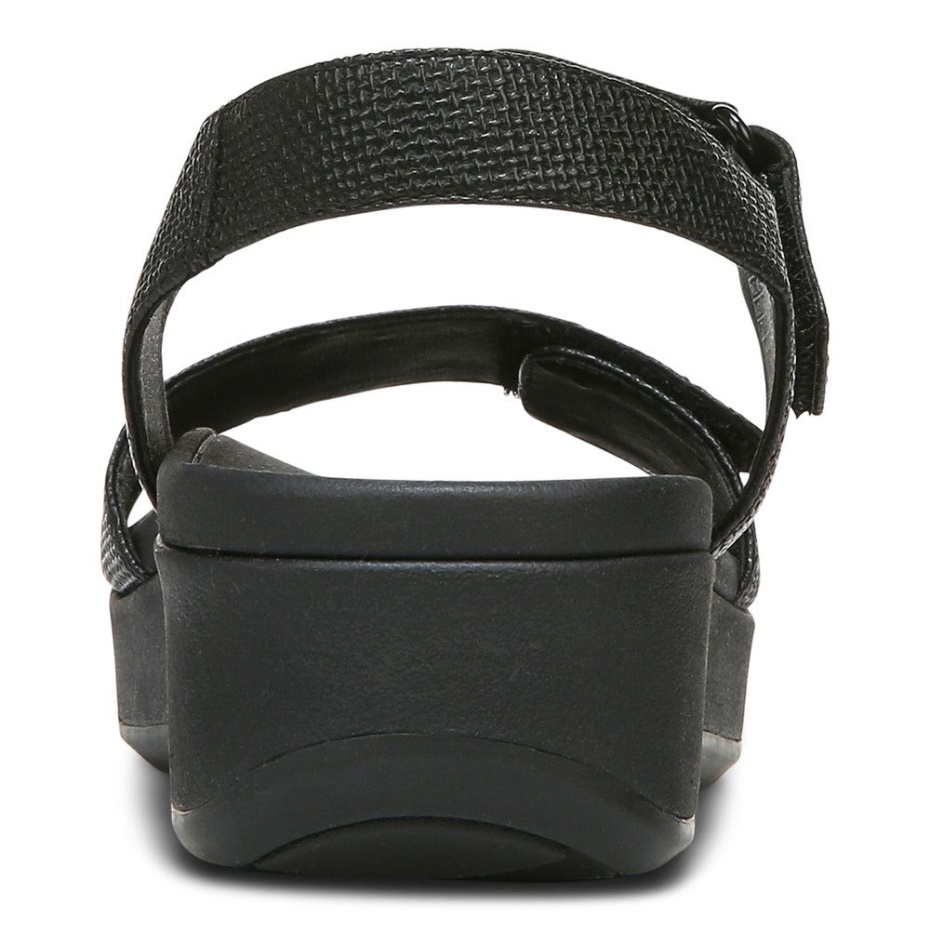 Sandalia Raz Negra Vionic