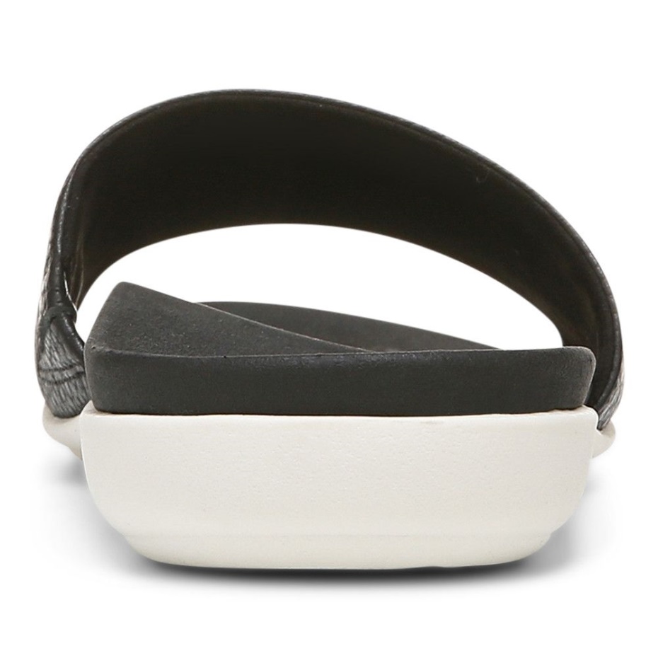 Sandalia Val Slide Vionic Negro