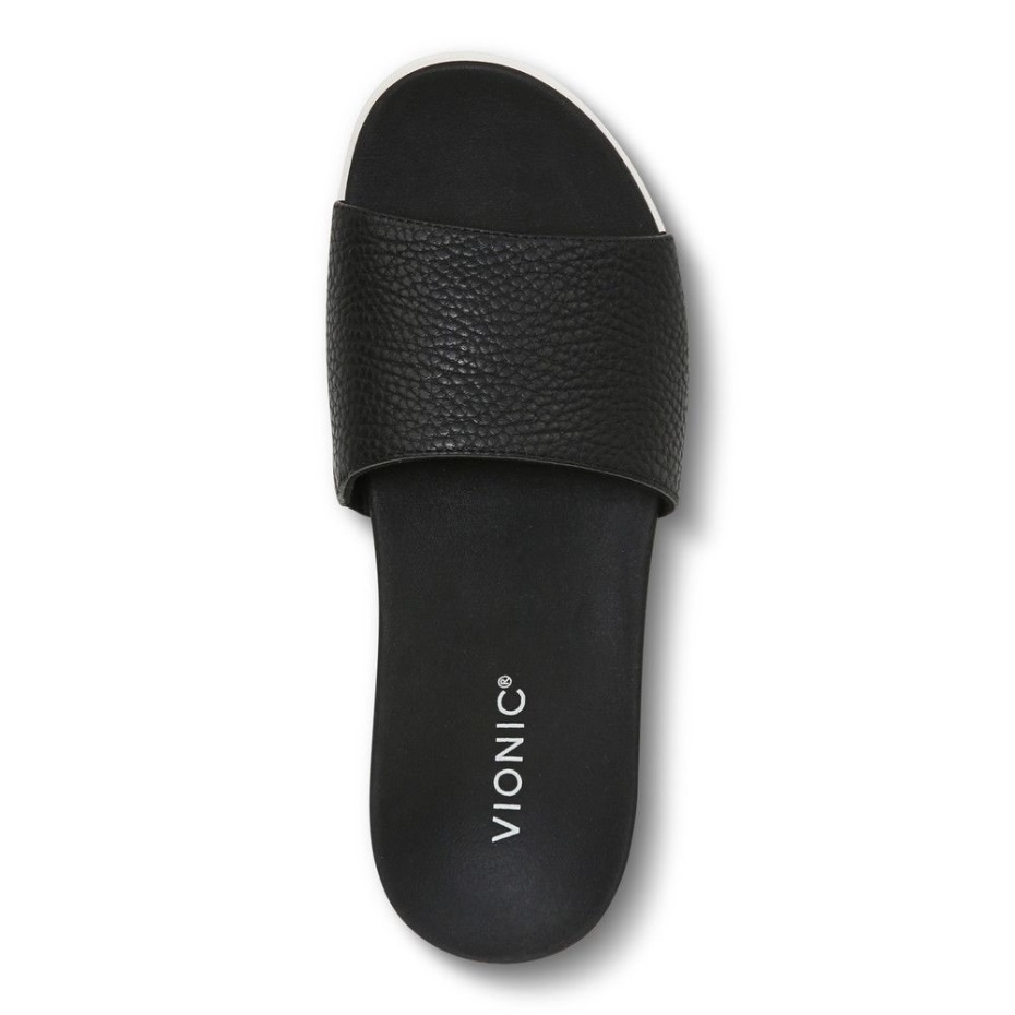 Sandalia Val Slide Vionic Negro
