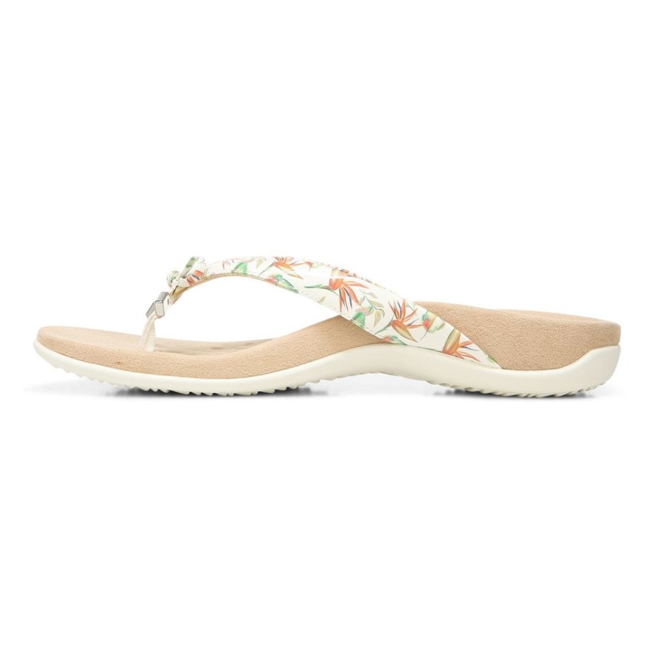 Sandalia Vionic Tropical Malvavisco Bella Toe Post