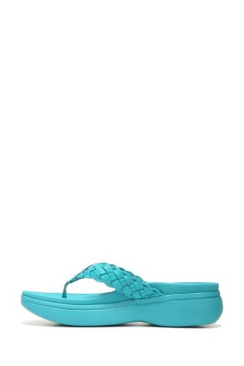 Sandalias Vionic Blue Kenji Con Tira De Cuña