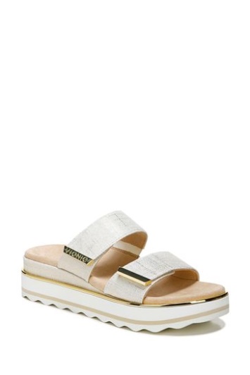 Sandalias Vionic Brandie Color Crema