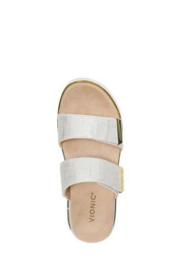 Sandalias Vionic Brandie Color Crema