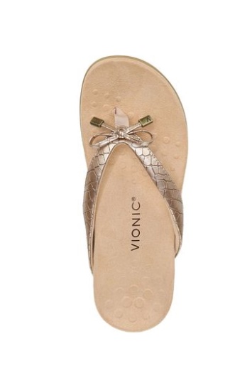 Sandalias Vionic Pink Bella Metal Croc