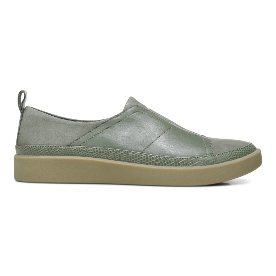 Slip Vionic Zinah En Verde Militar