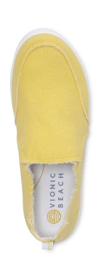 Sol Lona Vionic Beach Malibu Slip On Zapatilla Lona